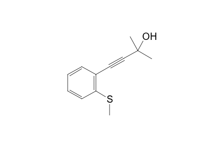 2-Methyl-4-(2-methylsulfanylphenyl)but-3-yn-2-ol