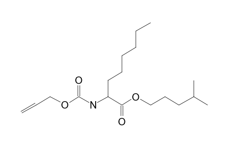 2-Aminocaprylic acid, N-allyloxycarbonyl-, isohexyl ester