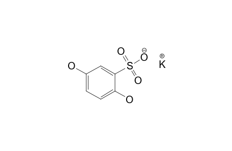 2,5-dihydroxybenzenesulfonic acid, monopotassium salt