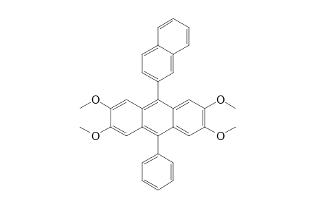 9-(2-Naphthyl)-10-phenyl-2,3,6,7-tetramethoxyanthracene