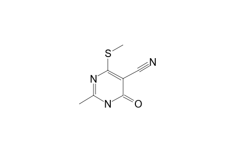 Pyrimidine-5-carbonitrile, 3,4-dihydro-2-methyl-6-methylthio-4-oxo-