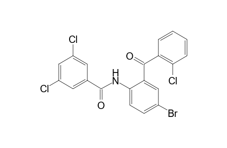 N-[4-Bromo-2-(2-chlorobenzoyl)phenyl]-3,5-dichlorobenzamide