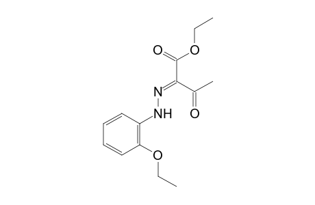 2,3-dioxobutyric acid, ethyl ester, 2-(o-ethoxyphenyl)hydrazone