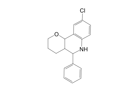 2-Chloro-6-phenyl-6,6a,7,8,9,10a-hexahydropyrano[3,2-c[quinoline isomer