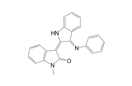 2-[N'-Methyl-2'-oxo-2',3'-dihydroindol-3'-yl)methylidene]-3-(phenylimino)-2,3-dihydroindole