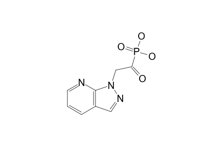 2-(1H-PYRAZOLO-[3,4-B]-PYRIDIN-1-YL)-ACETYL-(PHOSPHONIC-ACID)