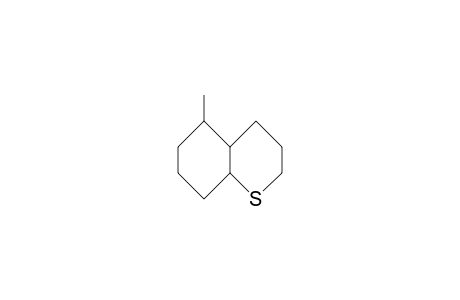 5a-Methyl-trans-1-thiadecalin