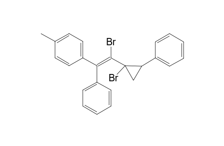 1-Bromo-1-[1'-bromo-2-phenylcyclopropyl]-2-(p-tolyl)-2-phenylethene