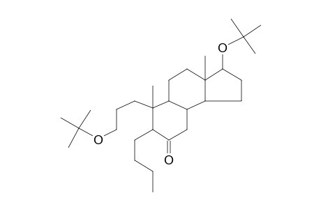 3,17.beta.-di-Tert-butoxy-4-propyl-3,4-seco-5.alpha.-adrrostan-6-one