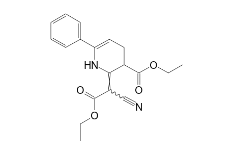 3-CARBOXY-alpha-CYANO-3,4-DIHYDRO-6-PHENYL-delta2(1H),alpha-PYRIDINEACETIC ACID, DIETHYL ESTER