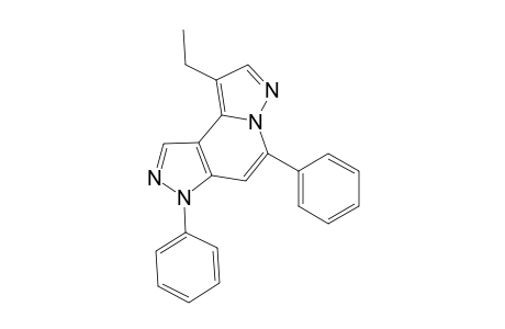 9-Ethyl-3,5-diphenyl-3H-dipyrazolo[1,5-a:4',3'-c]pyridine