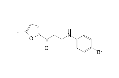 3-(4-Bromoanilino)-1-(5-methyl-2-furyl)-1-propanone