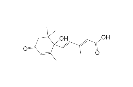 2,4-Pentadienoic acid, 5-(1-hydroxy-2,6,6-trimethyl-4-oxo-2-cyclohexen-1-yl)-3-methyl-, [S-(Z,E)]-