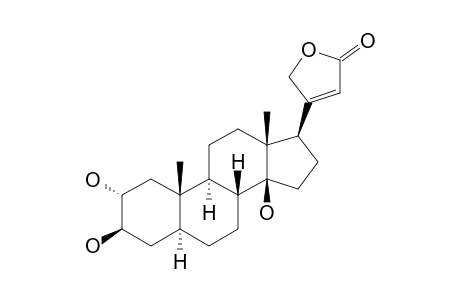 2-ALPHA,3-BETA,14-BETA-TRIHYDROXY,5-ALPHA-CARD-20(22)-ENOLID