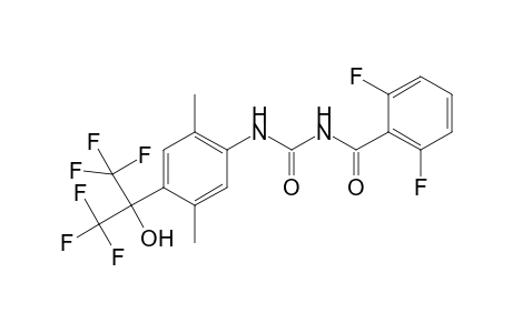 N-(2,6-Difluorobenzoyl)-N'-(2,5-dimethyl-4-[2-hydroxyhexafluoro-2-propyl]phenyl)urea