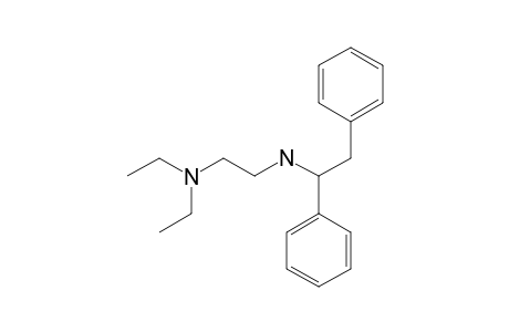 N,N-diethyl-N'-(1,2-diphenylethyl)ethylenediamine