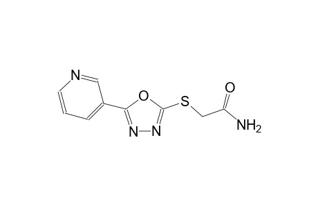 [5-(3-Pyridyl)-1,3,4-oxadiazol-2-ylthio]acetamide