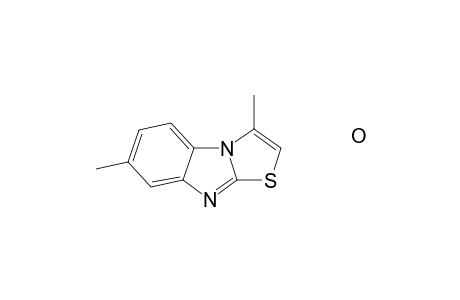 3,7-Dimethyl[1,3]thiazolo[3,2-a]benzimidazole Monohydrate