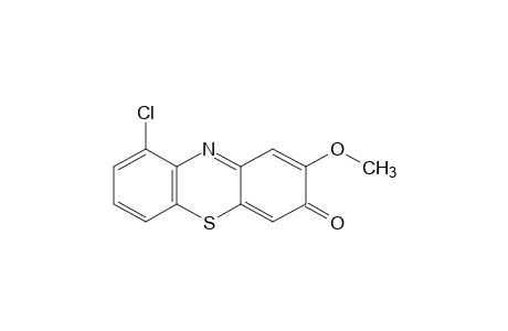 9-chloro-2-methoxy-3H-phenothiazin-3-one