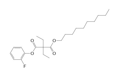 Diethylmalonic acid, decyl 2-fluorophenyl ester