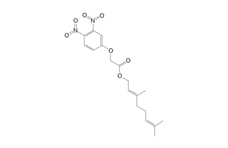 GERANYL-(3,4-DINITROPHENOXY)-ACETATE