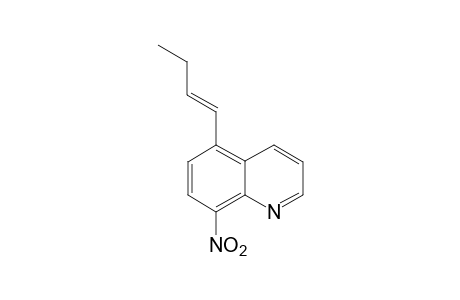 (E)-5-(But-1-enyl)-8-nitroquinoline