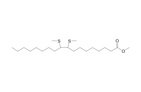 9,10-bis(Methylthio)octadecanoic acid, methyl ester