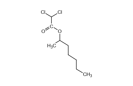 dichloroacetic acid, 1-methylhexyl ester
