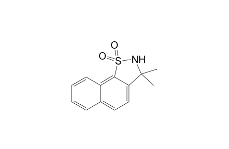 2,3-Dihydro-3,3-dimethylnaphth[2,1-d]isothiazole 1,1-dioxide