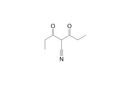 3-OXO-2-PROPANOYLPENTANECARBONITRILE