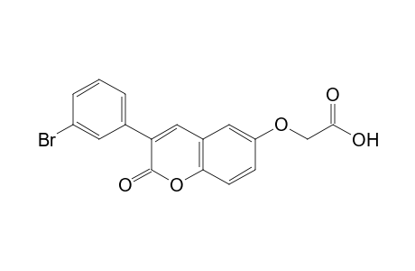 2-[(3-(3-Bromophenyl)coumarin-6-yl)oxy]acetic acid