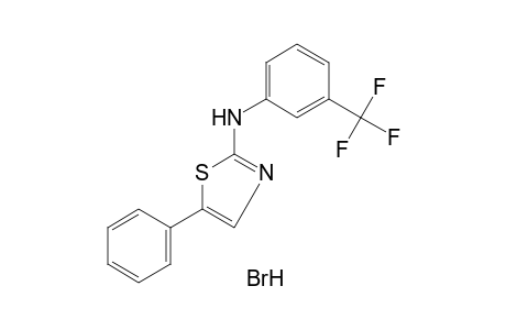 5-PHENYL-2-(alpha,alpha,alpha-TRIFLUORO-m-TOLUIDINO)THIAZOLE, MONOHYDROBROMIDE