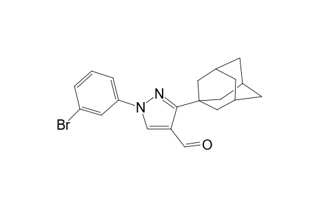 3-(1-adamantyl)-1-(3-bromophenyl)-1H-pyrazole-4-carbaldehyde