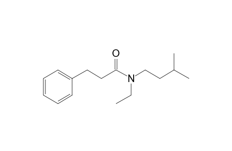 Propanamide, 3-phenyl-N-ethyl-N-3-methylbutyl-