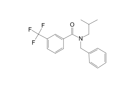 Benzamide, 3-trifluoromethyl-N-benzyl-N-isobutyl-