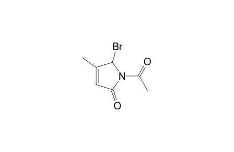 1-Acetyl-2-bromo-3-methyl-2H-pyrrol-5-one