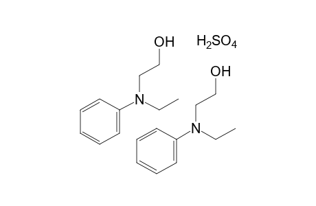 2-(N-ethylanilino)ethanol, sulfate(2:1)(salt)