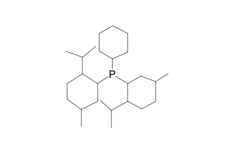 Phosphine, cyclohexylbis[5-methyl-2-(1-methylethyl)cyclohexyl]-