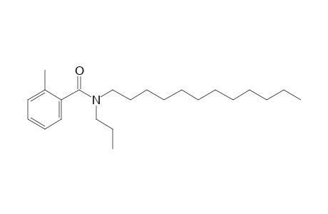 Benzamide, 2-methyl-N-propyl-N-dodecyl-