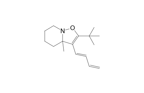 3-[(1E)-buta-1,3-dienyl]-2-tert-butyl-3a-methyl-4,5,6,7-tetrahydro-[1,2]oxazolo[2,3-a]pyridine