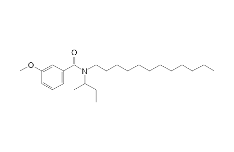 Benzamide, 3-methoxy-N-(2-butyl)-N-dodecyl-