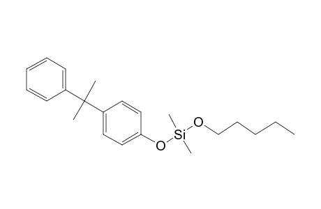 Silane, dimethyl(4-(2-phenylprop-2-yl)phenoxy)pentyloxy-