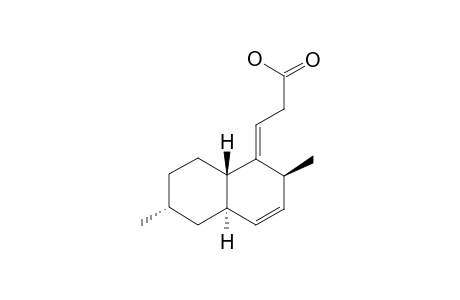 MONASCUSIC_ACID_C;3-(2,6-DIMETHYL-2,4A,5,6,7,8,8A-SEPTAHYDRONAPHTHALEN-1-YLIDENE)-PROPANOIC_ACID