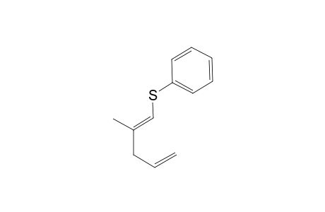 2-Methyl-1-phenylthiopenta-1(E),4-diene