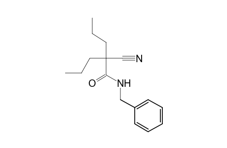 N-benzyl-2-cyano-2-propylvaleramide