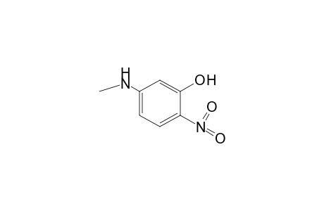 PHENOL, 5-/METHYLAMINO/-2-NITRO-,