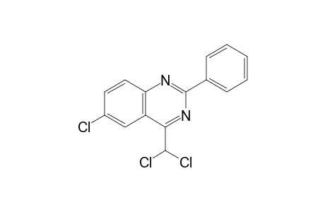 6-Chloro-4-(dichloromethyl)-2-phenylquinazoline