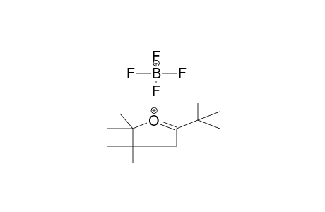 2-TERT-BUTYL-4,4,5,5-TETRAMETHYLTETRAHYDROFURILIUM TETRAFLUOROBORATE