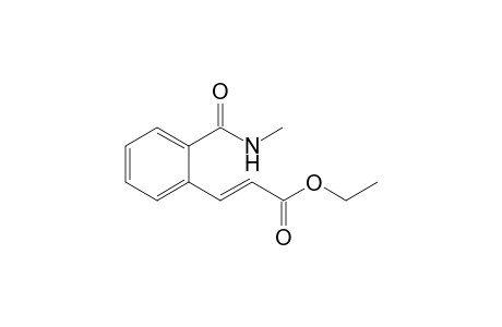 (E)-Ethyl 3-{2-(methylcarbamoyl)phenyl}acrylate