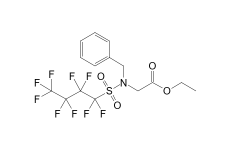 [Benzyl-(nonafluorobutane-1-sulfonyl)-amino]-acetic acid ethyl ester